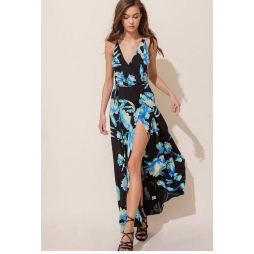Yumi Kim Rush Hour Silk Maxi Dress